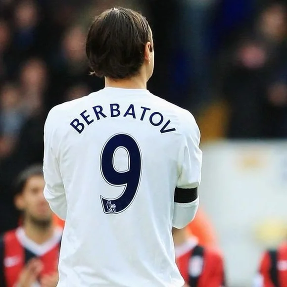 Tottenham Berbatov 2007 08 home Premier League jersey - Picture 7 of 8